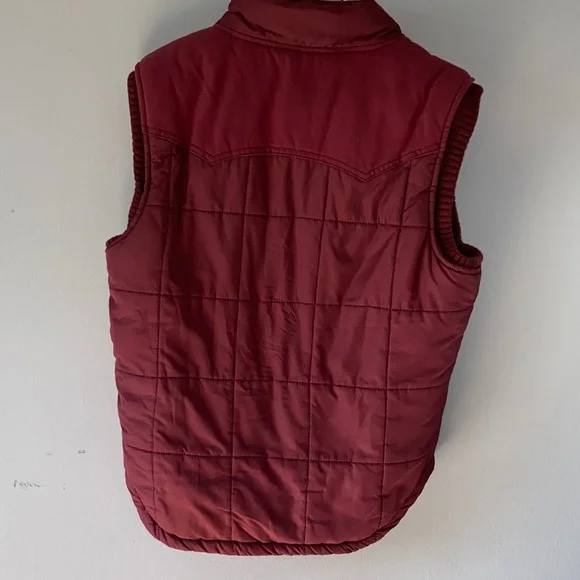 Aeropostale Maroon and Orange Vest - Picture 11 of 15